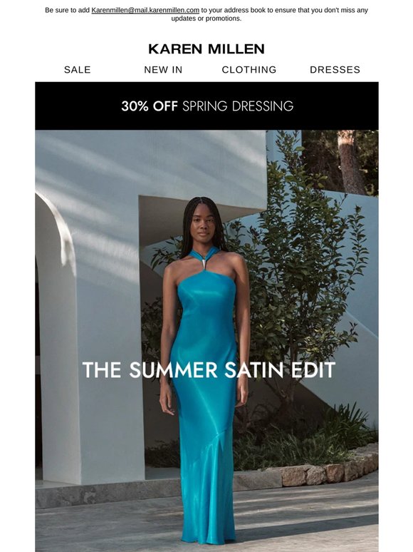 Your new Summer Satin edit