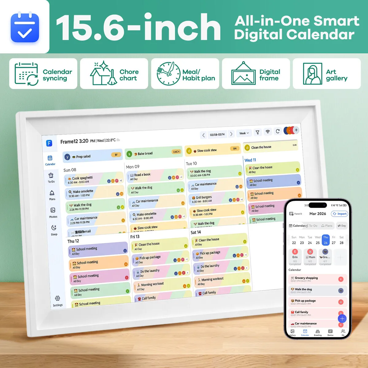 Smart WiFi Calendar