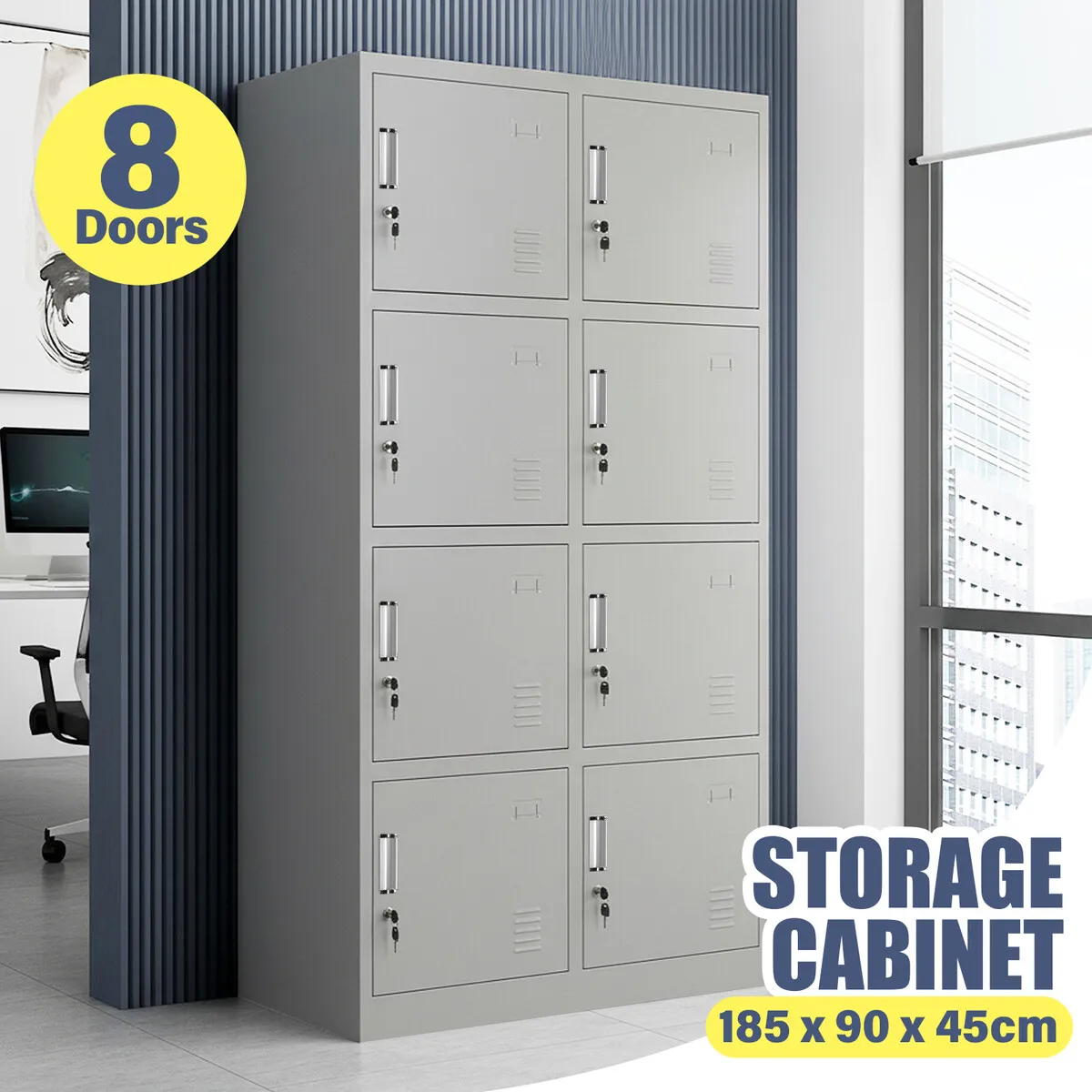 8-Door Locker Cabinet