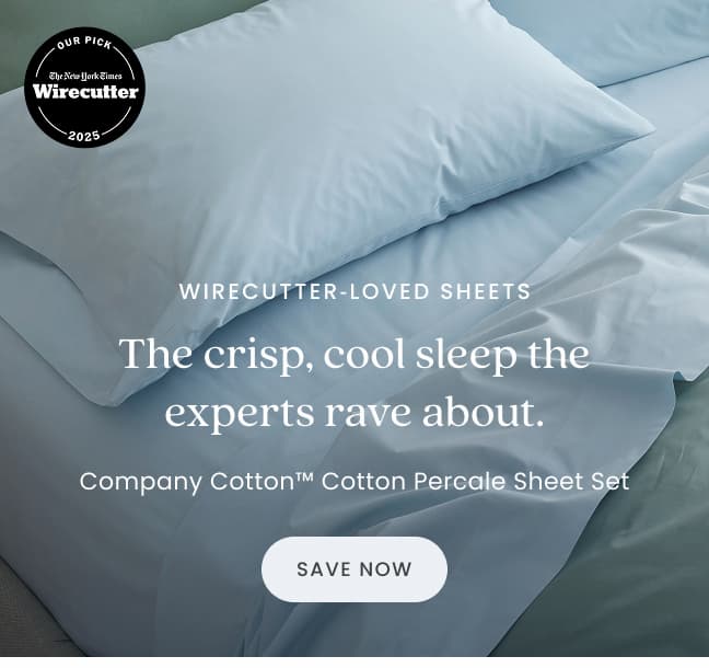 CC Classic Cool Cotton Percale Bed Sheet Set
