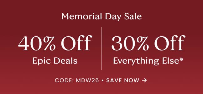 Memorial Day Sale