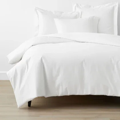Image of Classic Smooth Wrinkle-Free Sateen Bed Duvet Cover