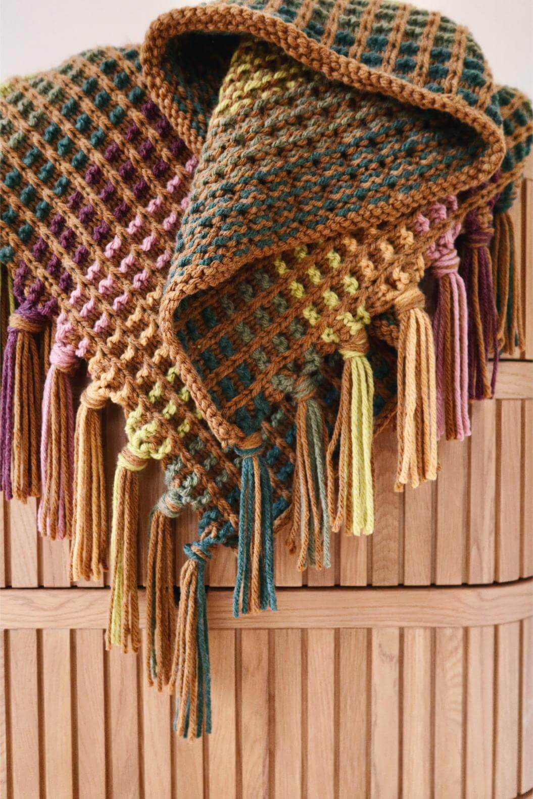 Image of Knit Kit - Candy Dots Throw