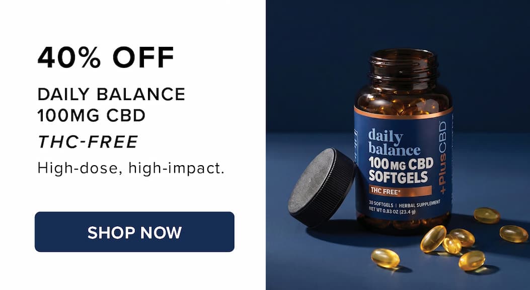 100mg CBD Softgels