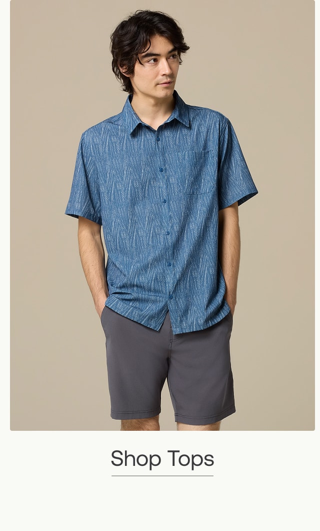 shop men's tops
