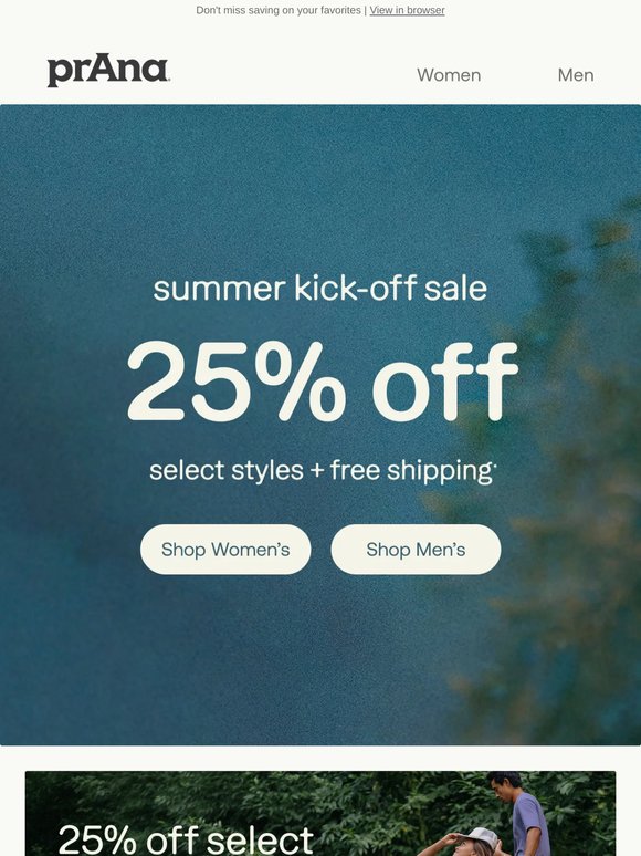 25% Off Styles Are Moving Fast!