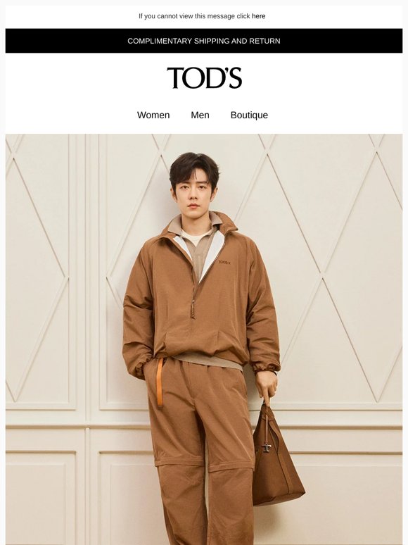TOD'S • X: the collab with Xiao Zhan