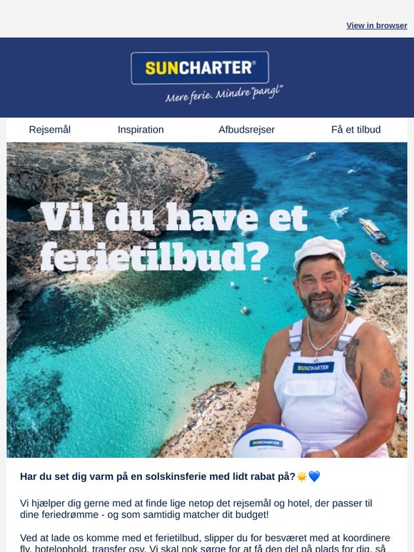 Har du brug for hjælp? Vi ringer dig gerne op ☀️