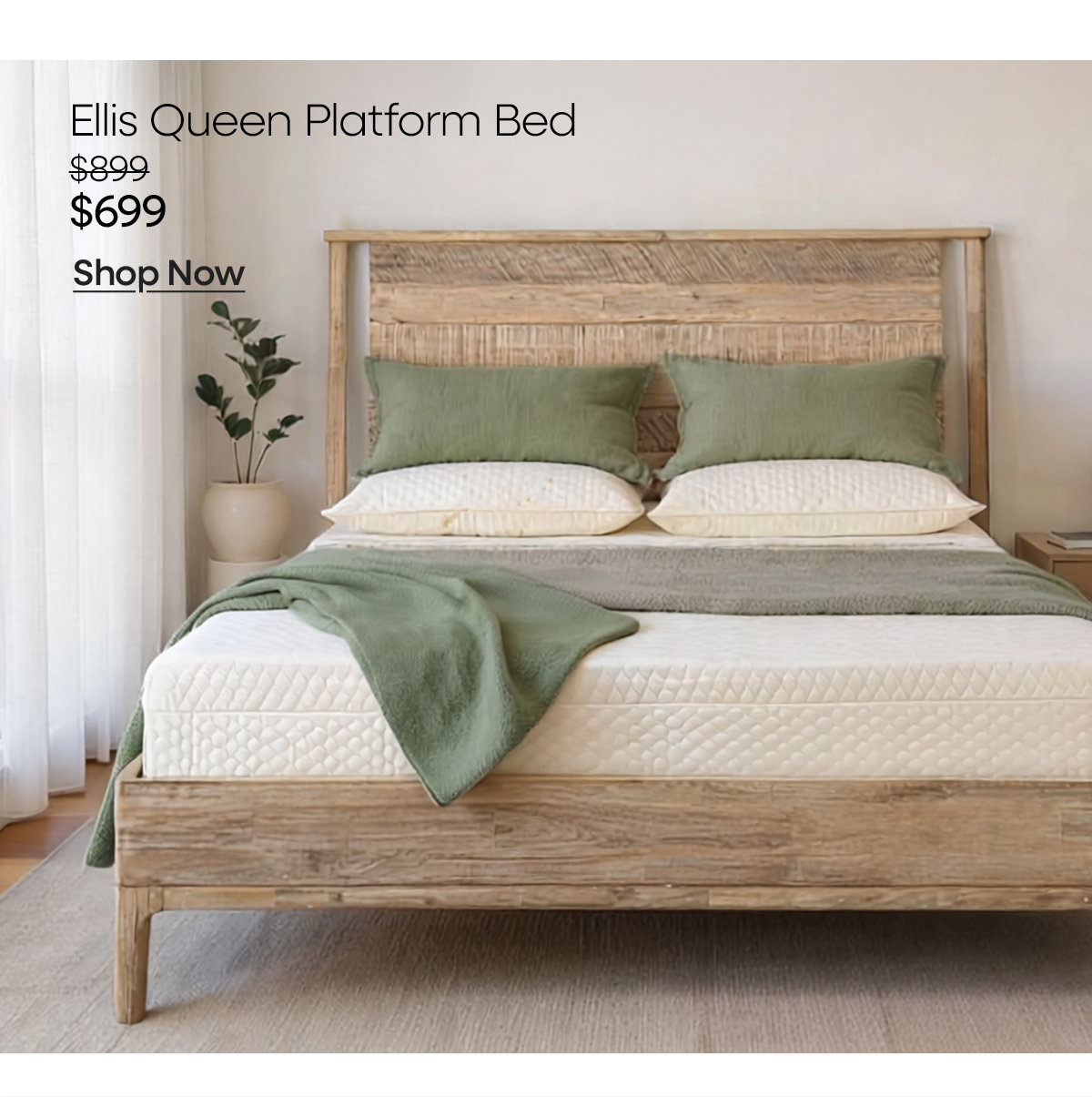 Shop Ellis Queen Platform Bed