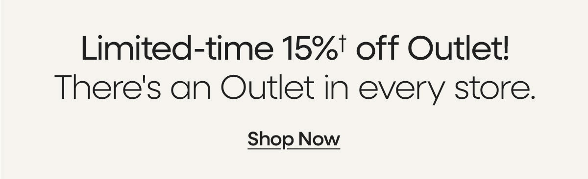 Limited-time 15% off furniture & mattresses!