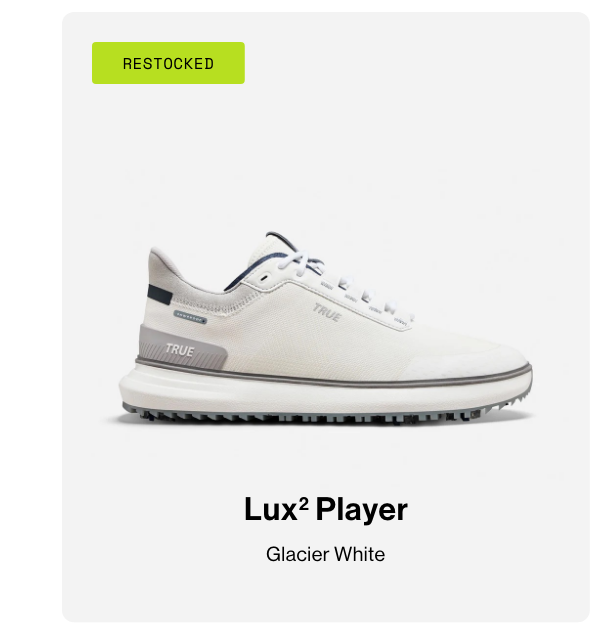 Restocked, Glacier White.