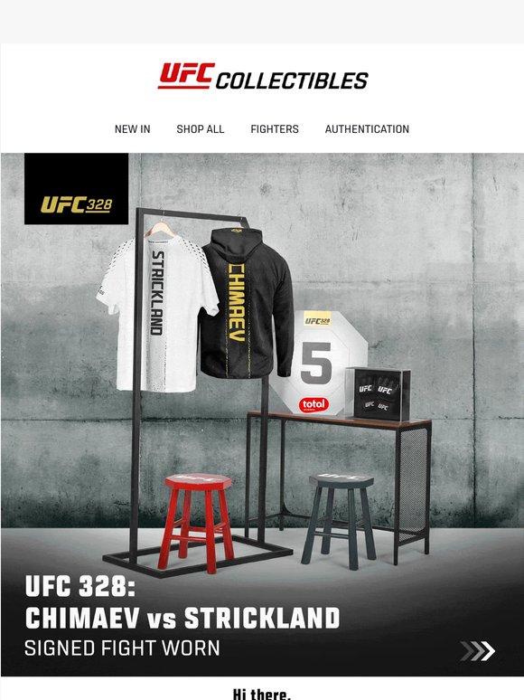 Discover UFC 328 Auction Highlights! ✨