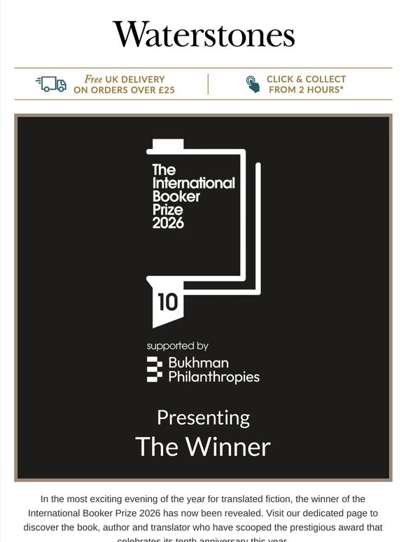 The International Booker Winner