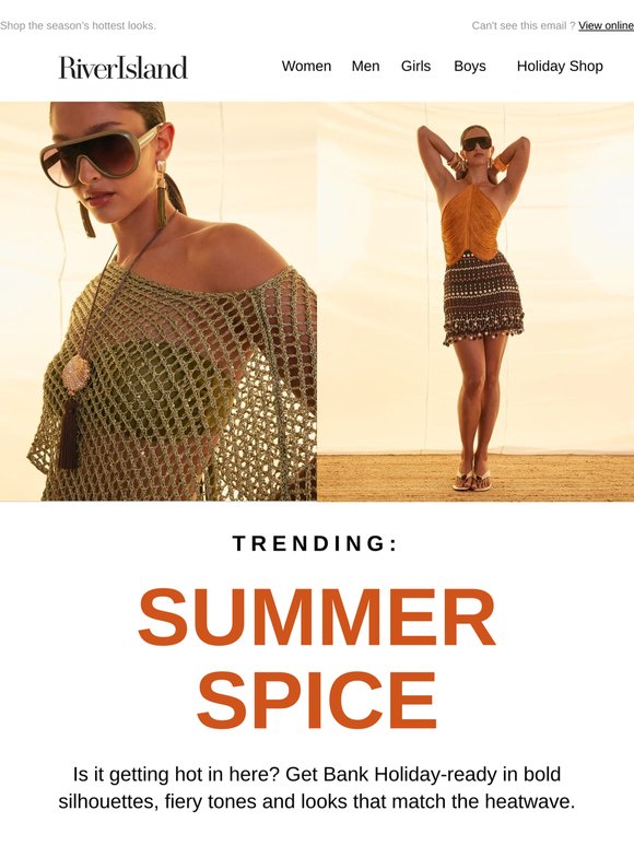 Spicy tones for summer