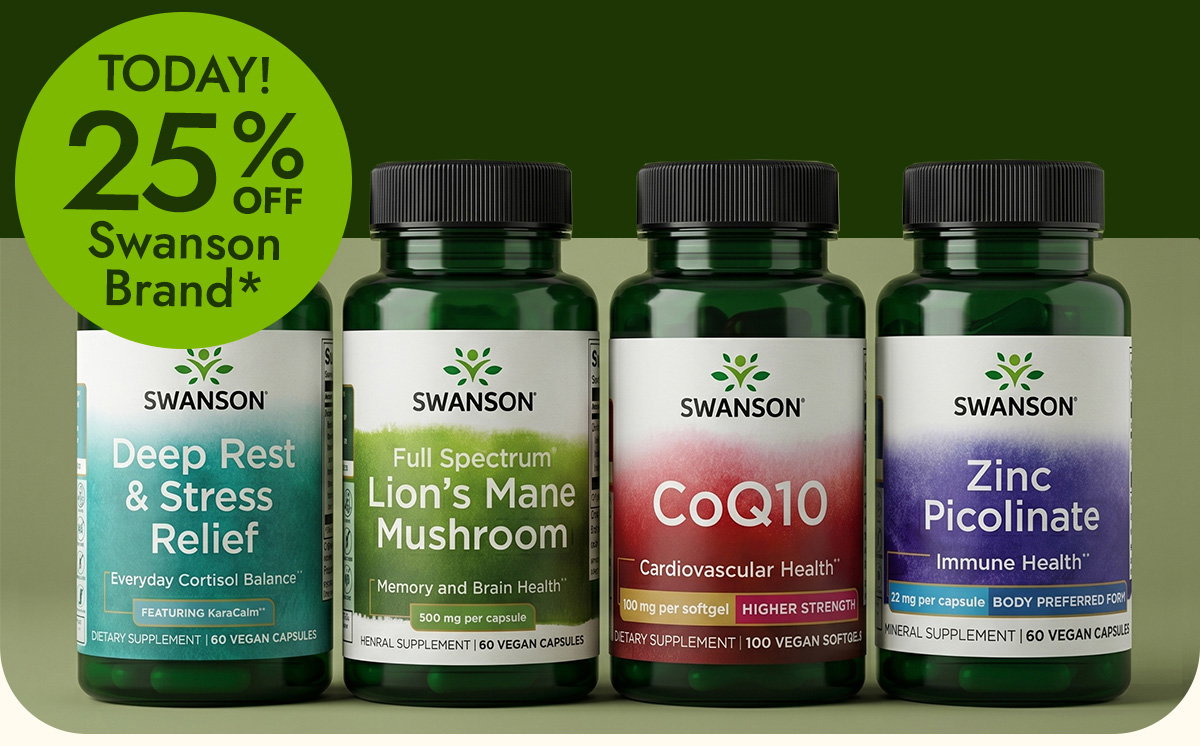 25% off Swanson Brand