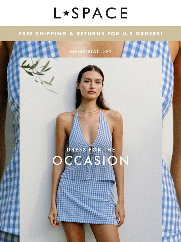 New Arrivals For Your Long Weekend Plans