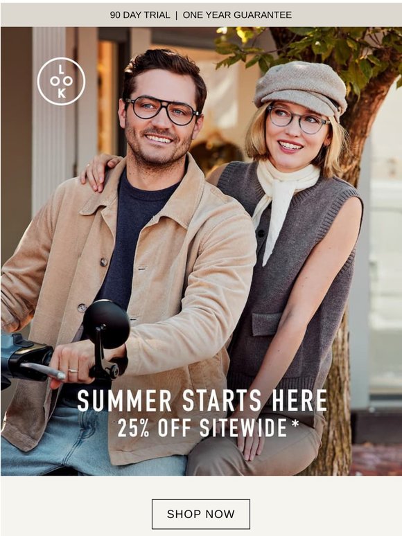 Memorial Day Sale: 25% Off Sitewide