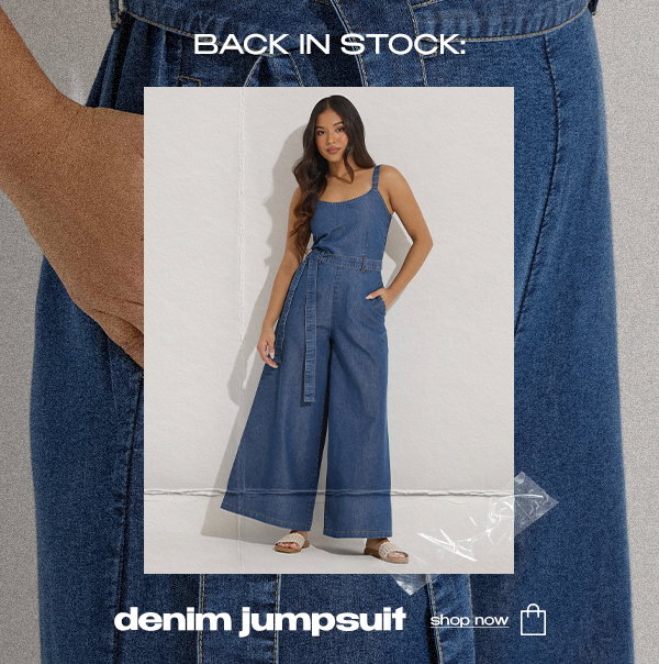 DENIM JUMPSUIT