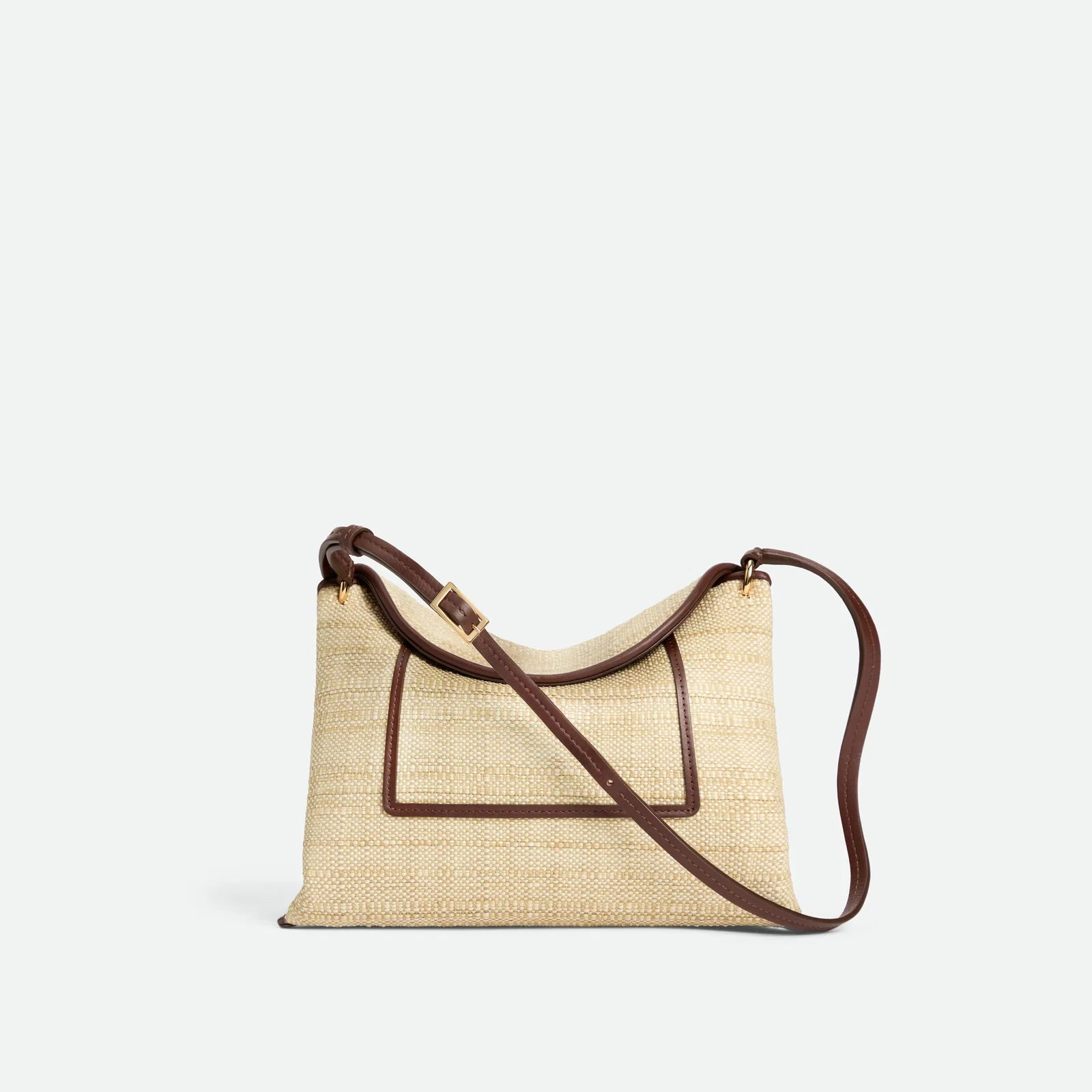 Image of Penelope Slouch Bag Raffia - Beige Raffia