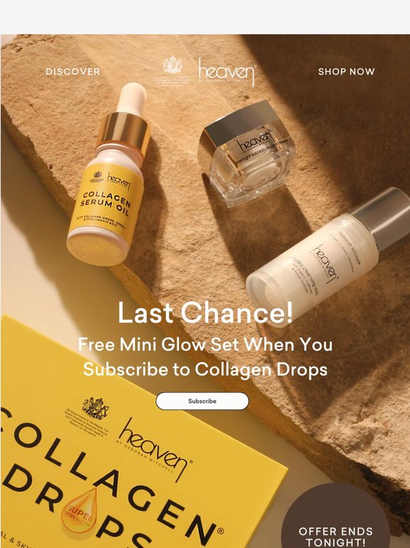 Last Chance: Free Mini Glow Set ✨