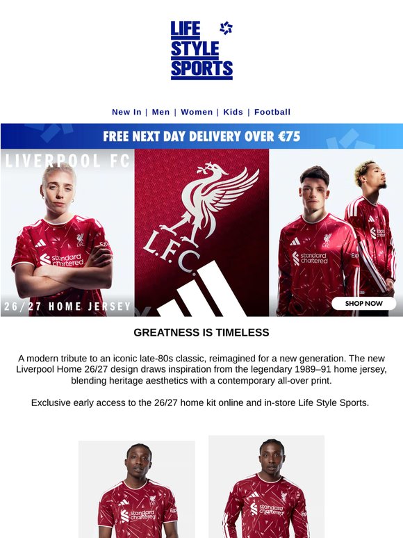 EARLY ACCESS: Liverpool Home 26/27 ⚽