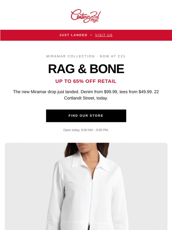 Rag & Bone X Miramar, up to 65% off
