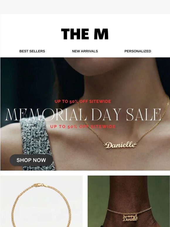 MEMORIAL DAY SALE