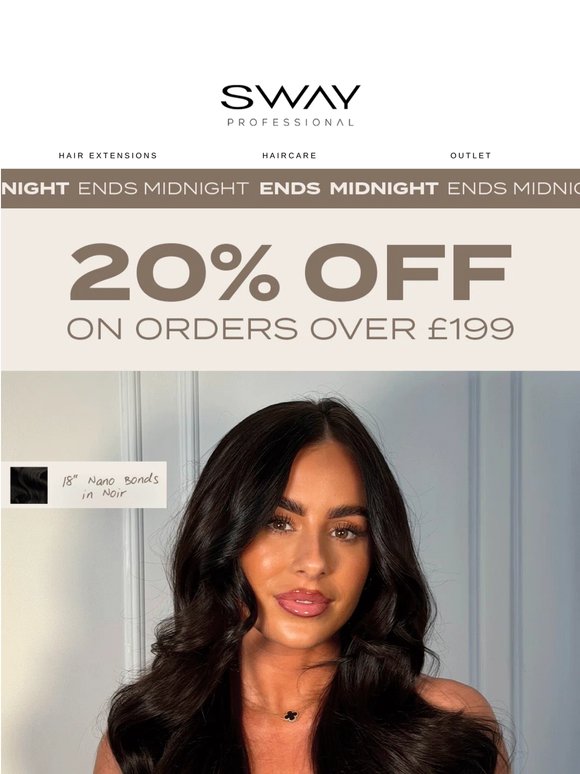 Ends Midnight Tonight ‼️