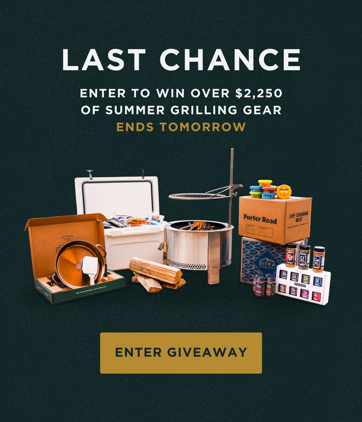 Get Grilling Giveaway: $2250 Value
