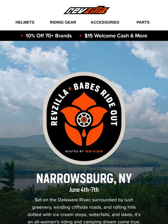 Women-Only Event ⛺ Babes Ride Out Narrowsburg, NY! ⛰️