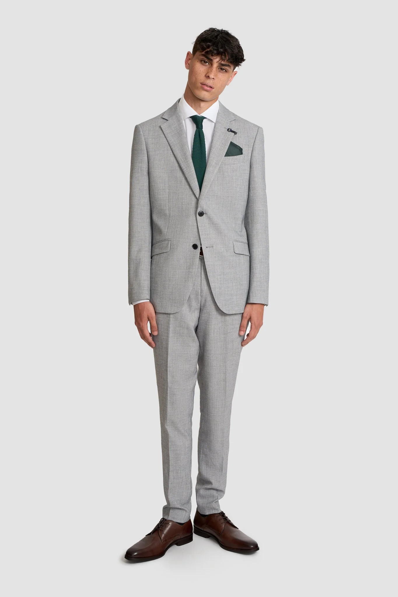 Image of Malibu Grey Prom Suit