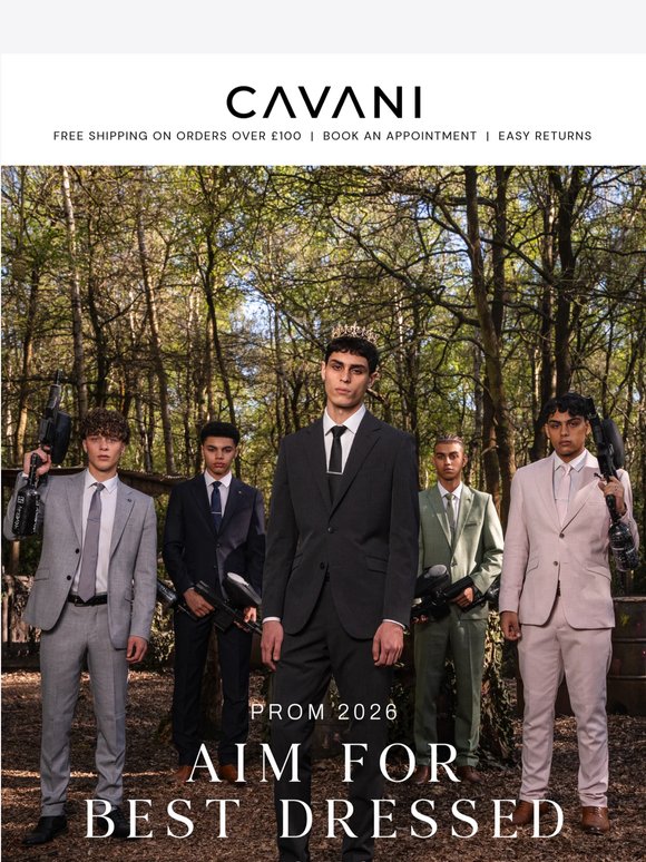 The Ultimate Prom Suit Drop: Prom Lookbook