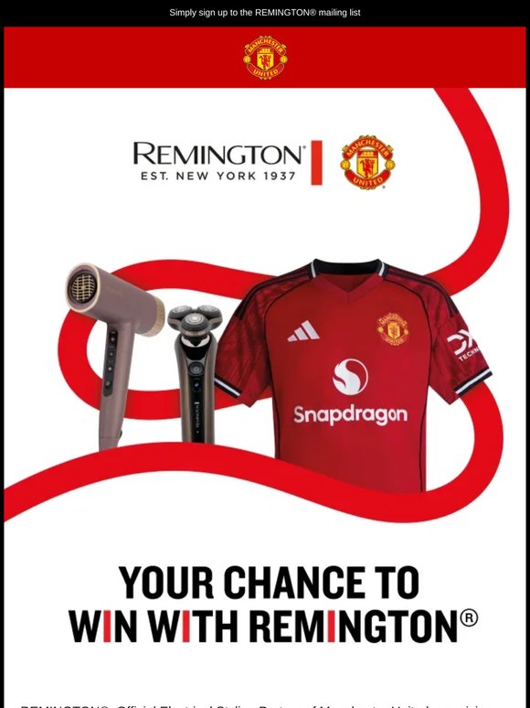 Your chance to win with Remington
