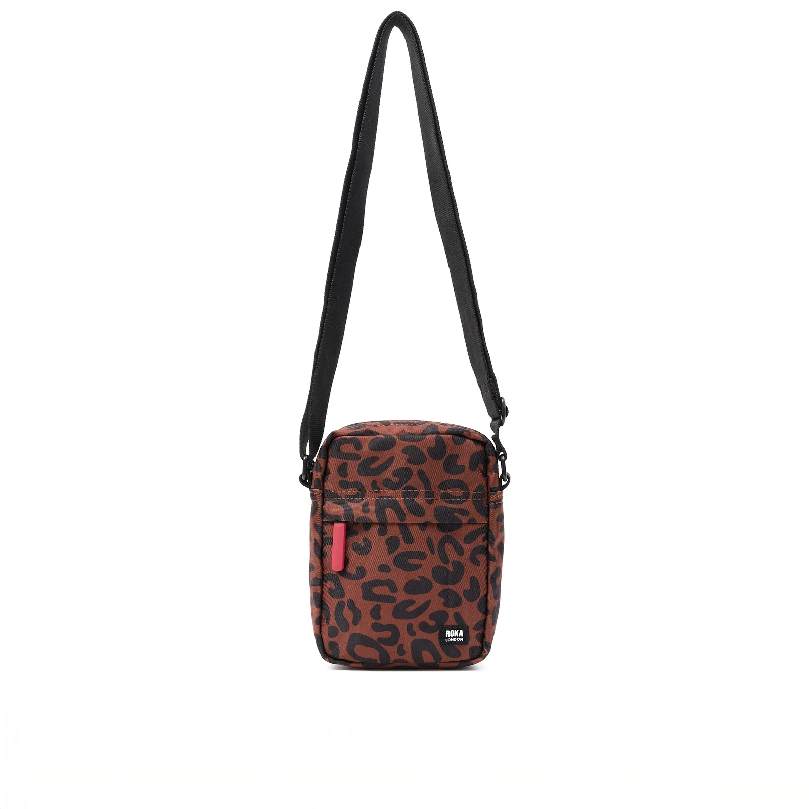 Image of Bond Pocket Crossbody Bag in Scarlet Leopard