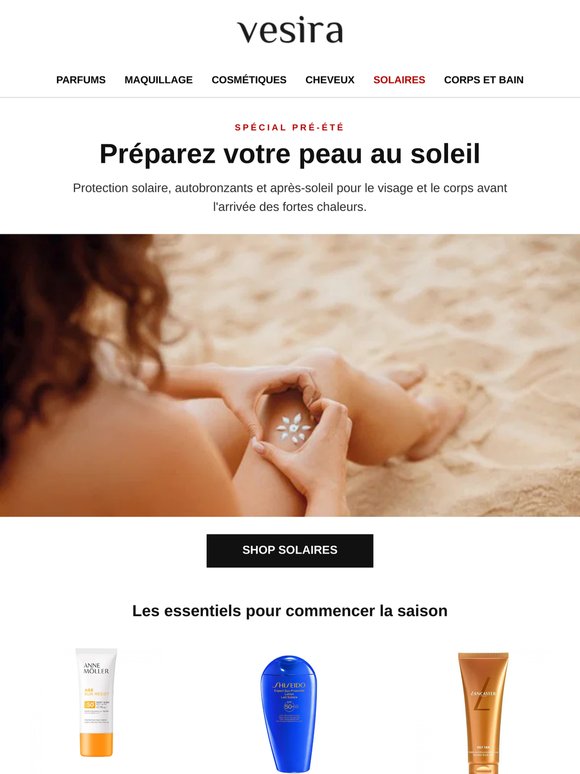 ☀️Préparez votre peau au soleil☀️