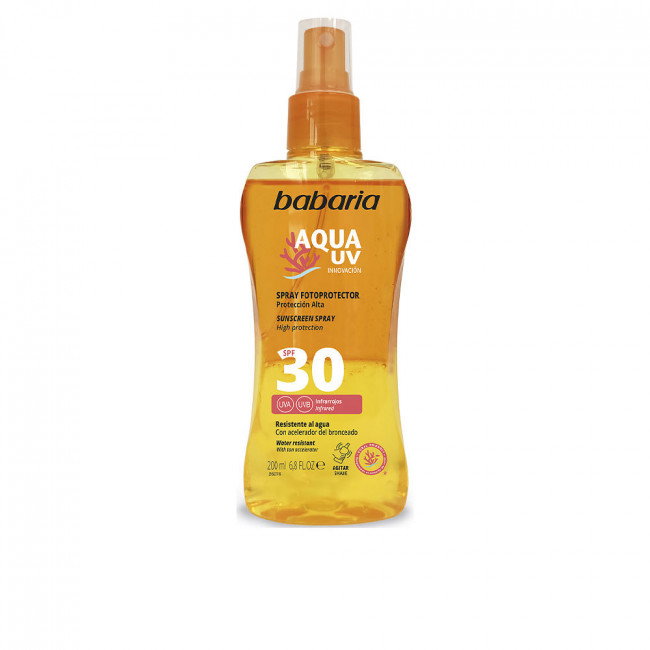 Babaria Solar Aqua UV SPF30 bifÃ¡sico 200 ml
