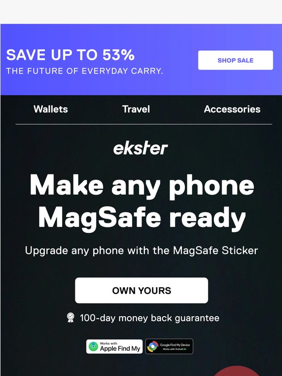 Limited Release: MagSafe Sticker
