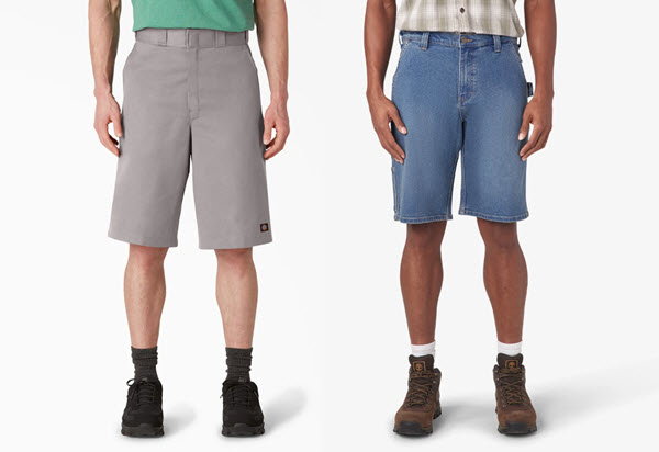 Dickies Men's Work Shorts and Denim Shorts at Dave's New York