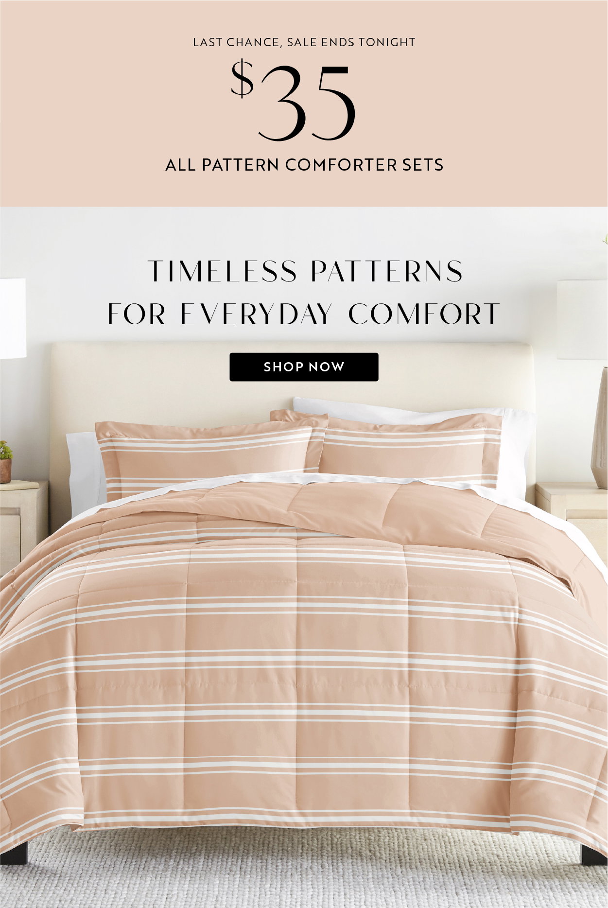 $35 Patterned Comforter Sets — Every Size, Color & Style