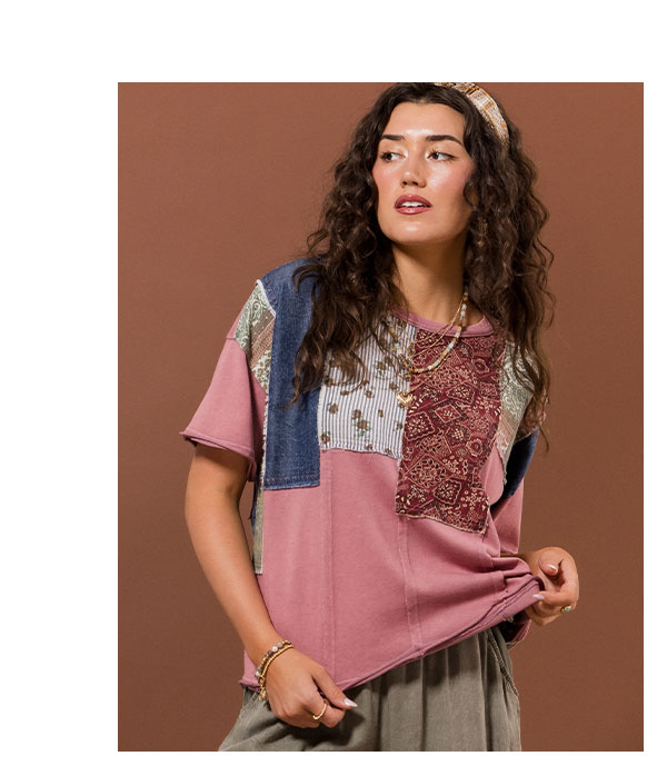Pieced T-Shirt