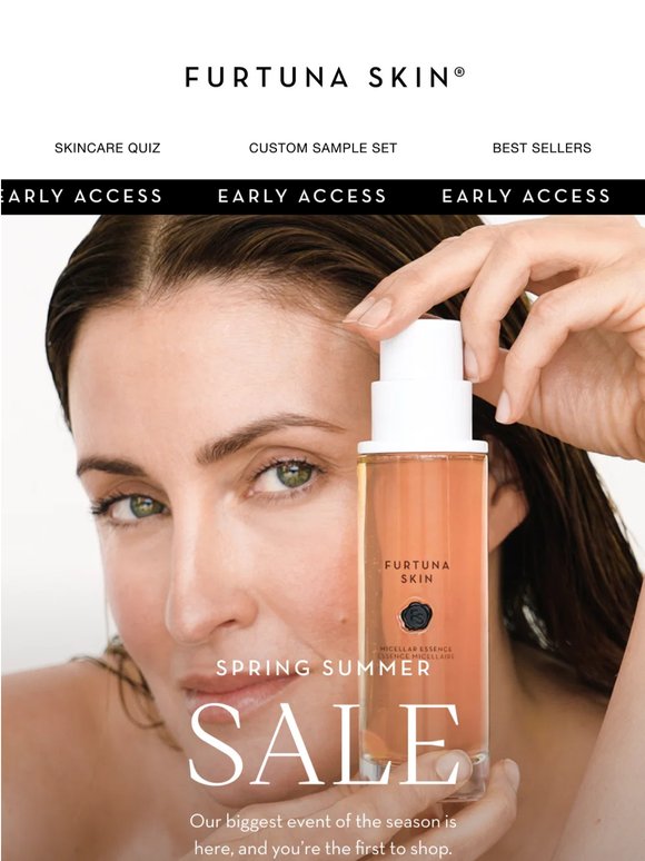You Have Early Access to our SS26 Sale