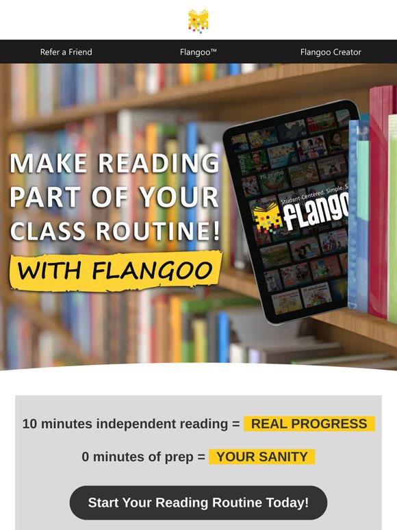 Make reading part of your German class routine!