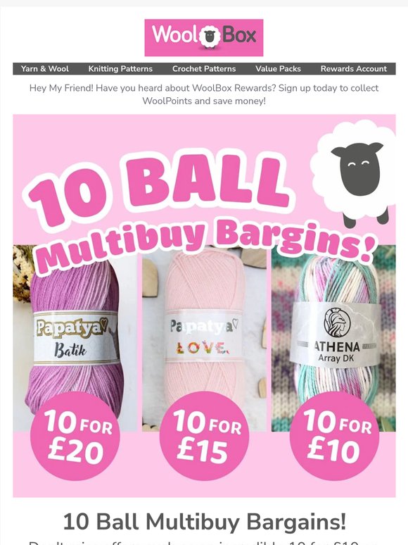 10 Ball Multibuy Bargains! 🐑