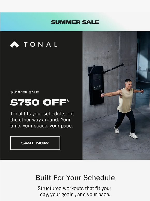 $750 off. No time? No problem.