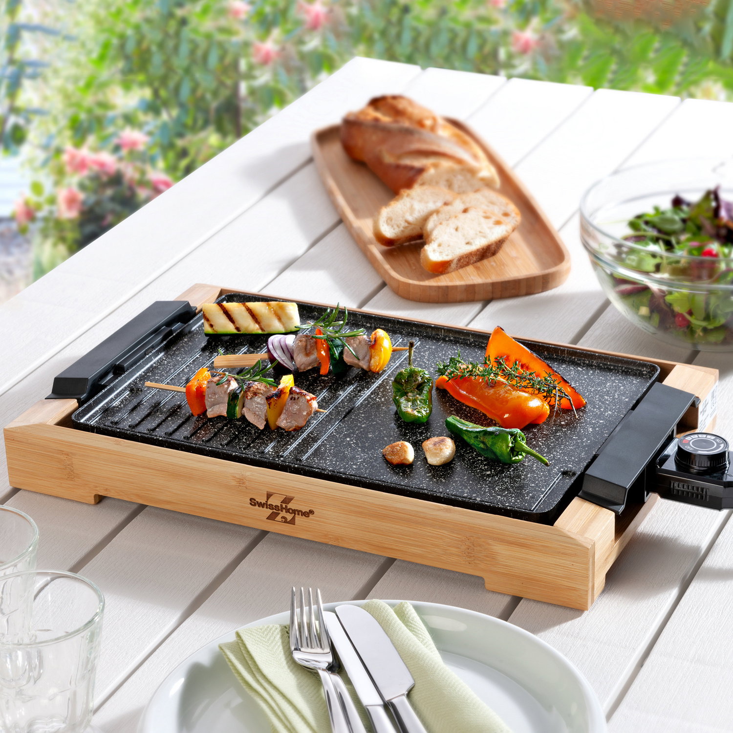 Plancha grill de table Basilico
