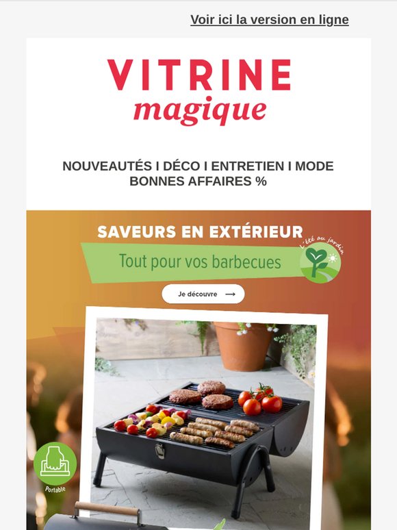 Tout pour la saison des barbecues