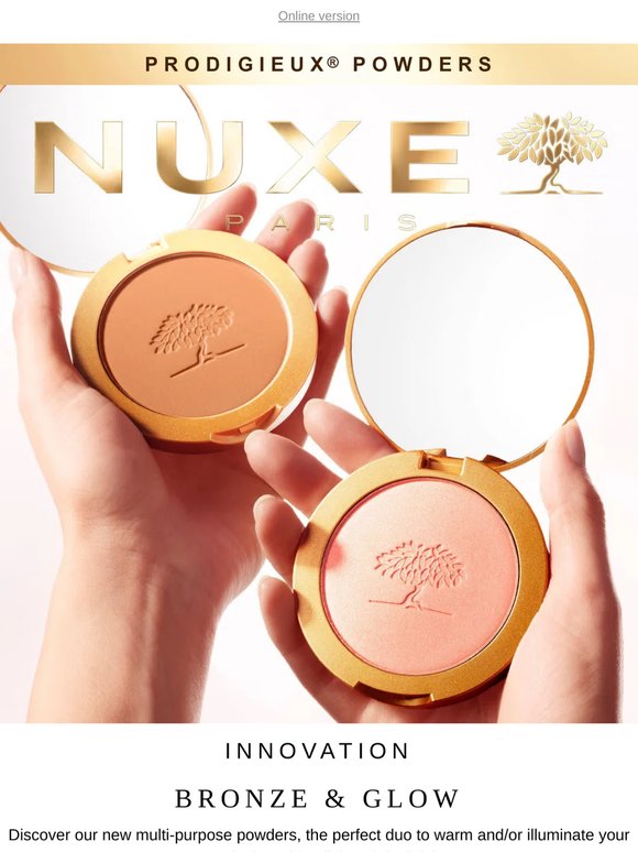 Introducing Bronze & Glow Prodigieux® Powders