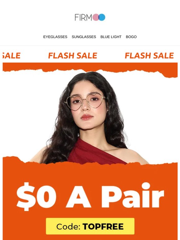 Flash Sale Alert 🚨 $0 A Pair