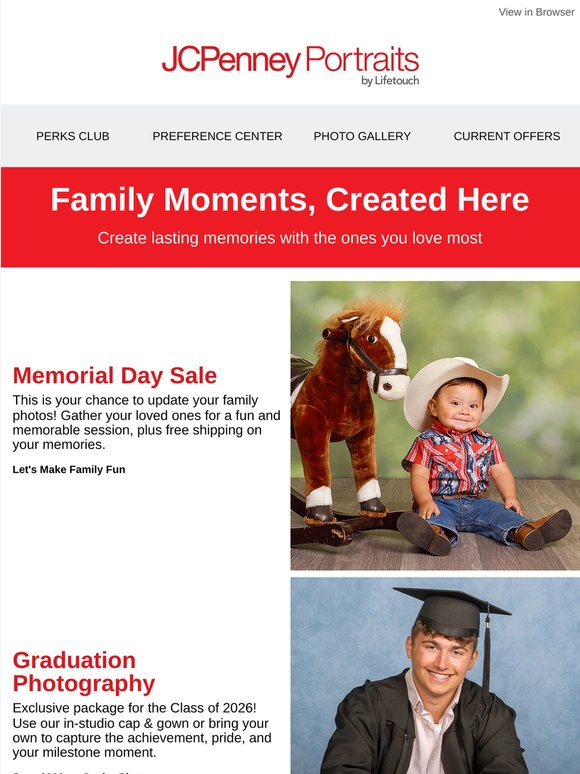 Our Highlighted Family Sessions for Memorial Day!