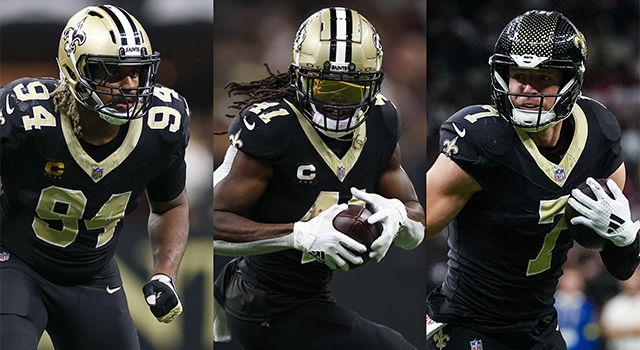 Saints' Mickey Loomis addresses uncertain futures of veterans Alvin Kamara, Cam Jordan, Taysom Hill